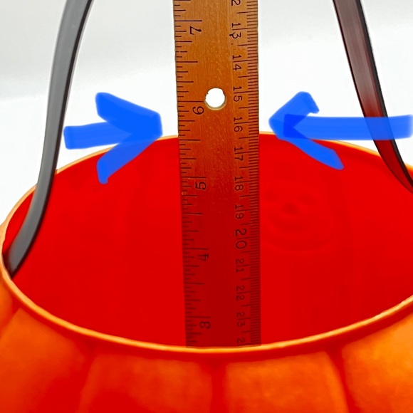 RENZI Corp 2 vintage blow mold no. 800 HALLOWEEN trick or treat buckets VINTAGE - Picture 8 of 12